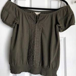 Aeropostale Off-the-Shoulder top